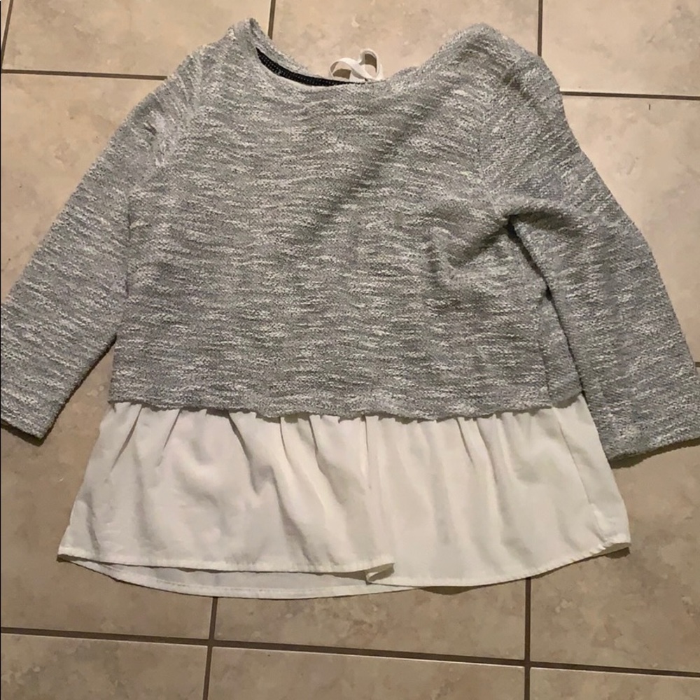 Anthropologie Peplum Blouse